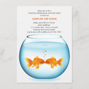 Invitation de dîner de répétition de mariage de