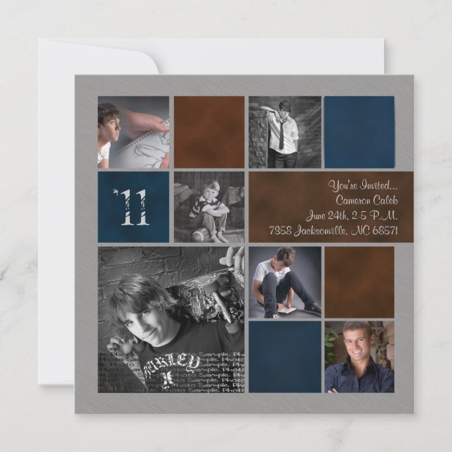 Invitation de diplôme (Devant)