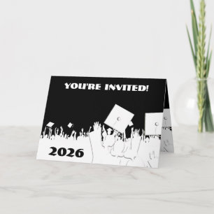 Invitation de diplôme - Modifier la couleur Arrièr