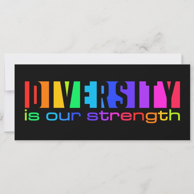 Invitation de diversité, personnaliser (Devant)