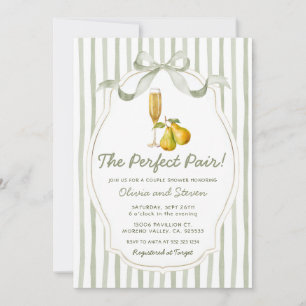 Invitation de douche de couple « The Perfect Pair