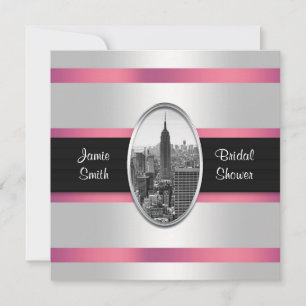 Invitation de douche ESB Blanche Rose