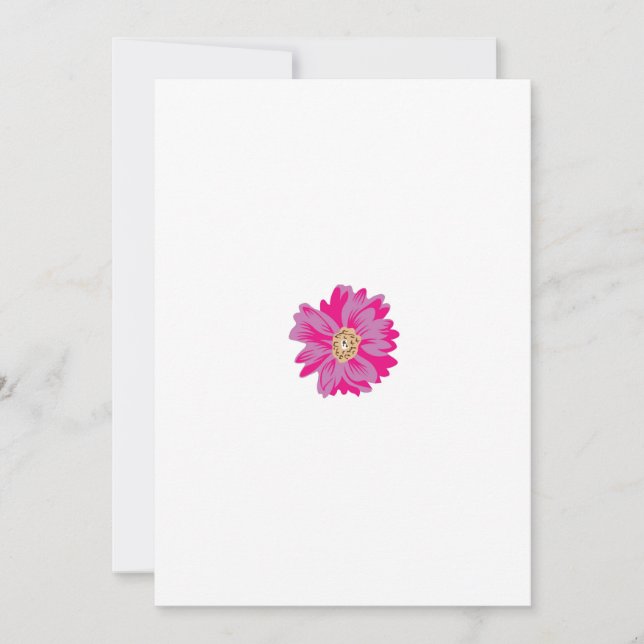 Invitation de douche nuptiale (Devant)