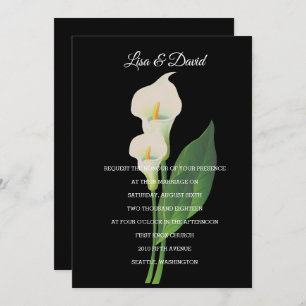 Invitation de faire-part de mariage-Cala Lily