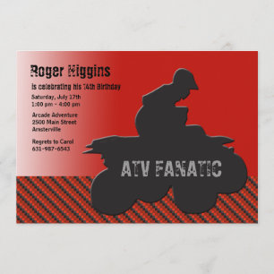 Invitation de fan d'ATV