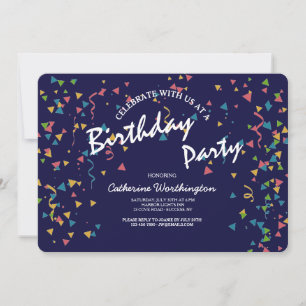 Invitation de fête