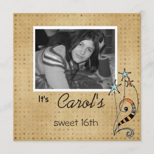 Invitation de fête d'anniversaire