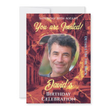 Invitation de fête d'anniversaire