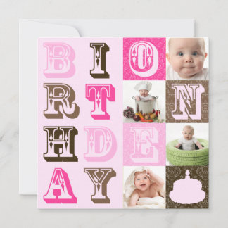 Invitation de fête d'anniversaire