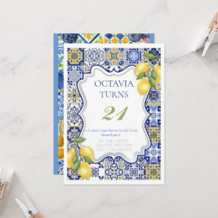 Invitation de fête d'anniversaire