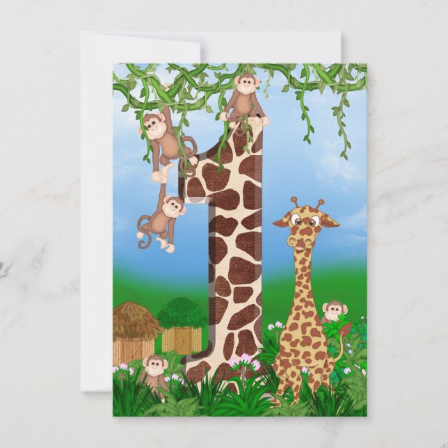 Invitation de fête d'anniversaire (Devant)