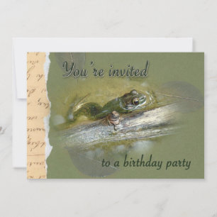Invitation de fête d'anniversaire - American Bullf
