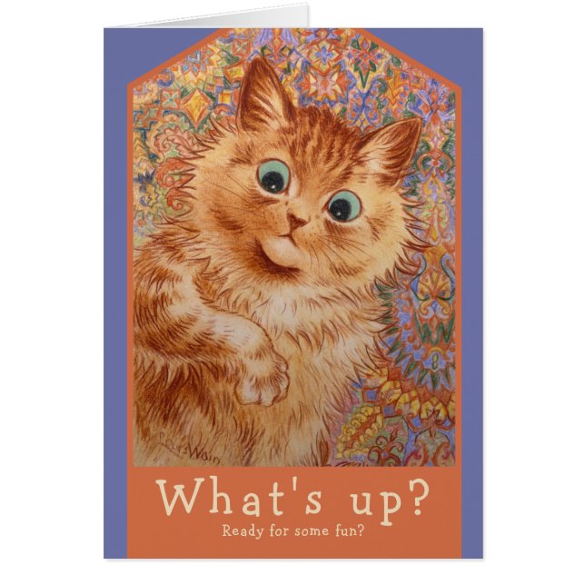 Invitation de fête d'anniversaire de chat de (Devant)