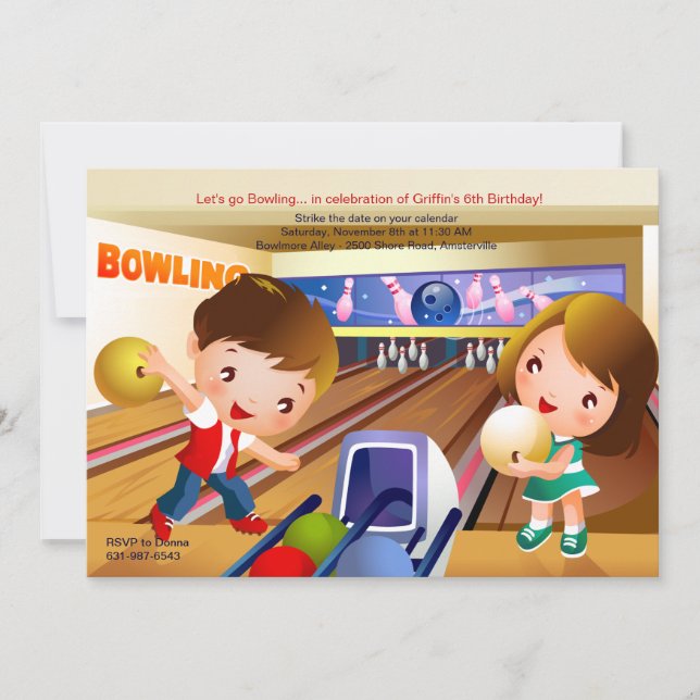 Invitation de fête d'anniversaire de doigts de (Devant)