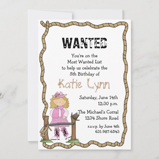 Invitation de fête d'anniversaire de rassemblement (Devant)