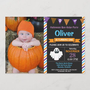 Invitation de fête d'anniversaire d'Halloween