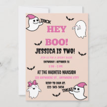 Invitation de fête d'anniversaire d'Halloween