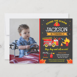 Invitation de fête d'anniversaire du moteur d'ince
