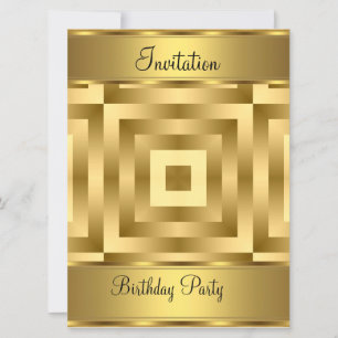 Invitation de fête d'anniversaire Fête d'anniversa