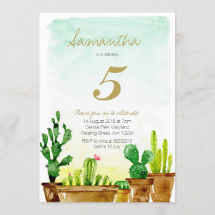 Invitation de fête d'anniversaire réussie