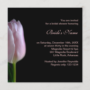 Invitation de Fête de la mariée