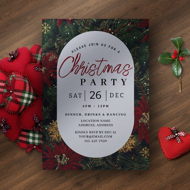 Invitation de fête de Noël (Créateur téléchargé)