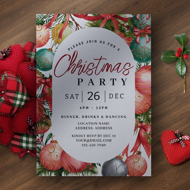 Invitation de fête de Noël (Créateur téléchargé)