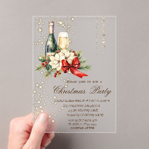 Invitation de fête de Noël de la société au nœud r
