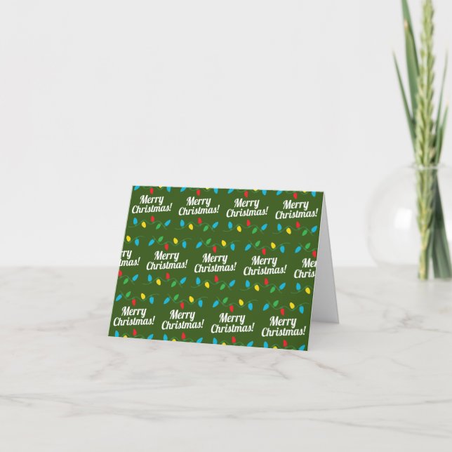 Invitation de fête de Noël moche (Devant)