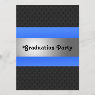 Invitation de fête de remise des diplômes
