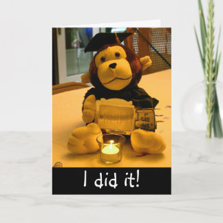 Invitation de fête de remise des diplômes