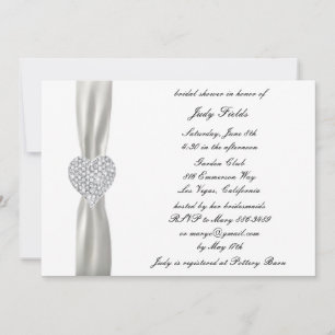 Invitation de Fête des mariées de Mariage de Diamo