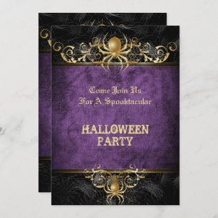 Invitation de fête d'Halloween