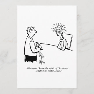 Invitation de fête - Esprit de Noël