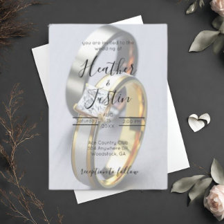 Invitation de Fiançailles mariages