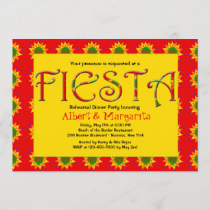 Invitation de fiesta
