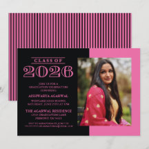 INVITATION DE FIN D'ÉTUDES PROMOTION 2026 CLASSIQU