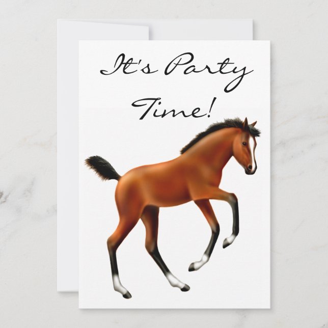 Invitation de Foal de Frisky Bay (Devant)