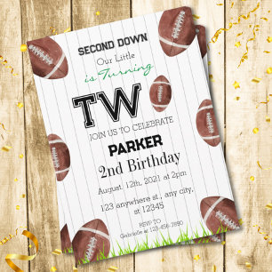 Invitation de football pour la deuxième année