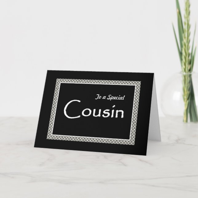 Invitation de garçon de cortège de cousin - Person (Devant)