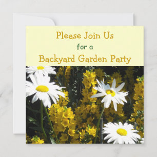 Invitation de Garden Party