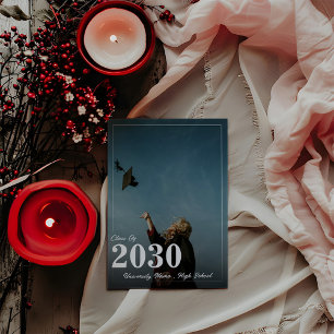 Invitation de graduation minimaliste simple