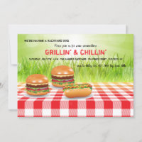Invitation de Grillin et Chillin