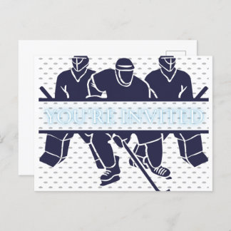 invitation de hockey