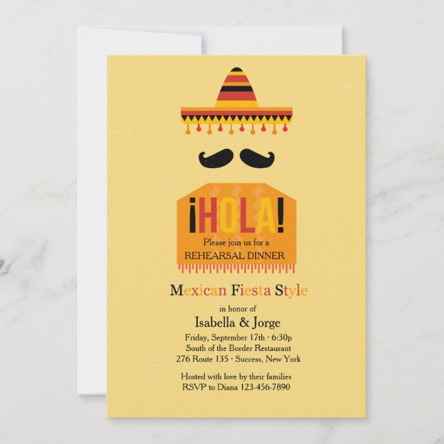 Invitation de Hola (Devant)