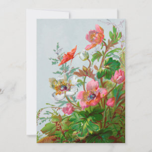 Invitation de jardin de bordure de haies