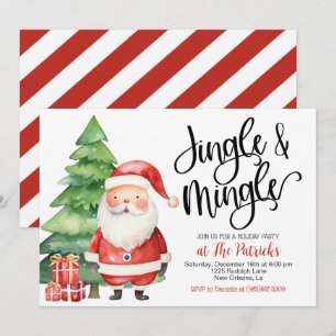 Invitation de Jingle & Mingle Holiday Party