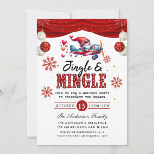 Invitation de Jingle & Mingle Holiday Party