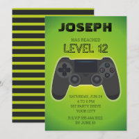 Invitation de joueur, niveau supérieur de jeu vidé