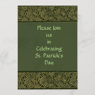 Invitation de Jour de la Saint Patrick